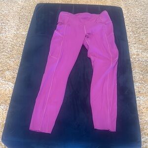 Vibrant lulu lemon Align Leggings with pockets 28 inch